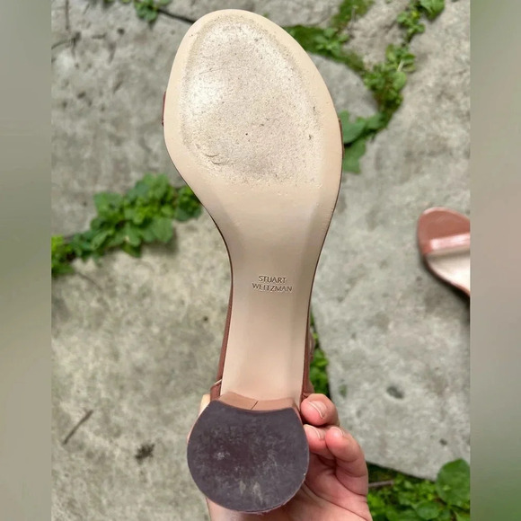 Stuart Weitzman 75 Less  Nudist Sandals, size 9 - Picture 11 of 16